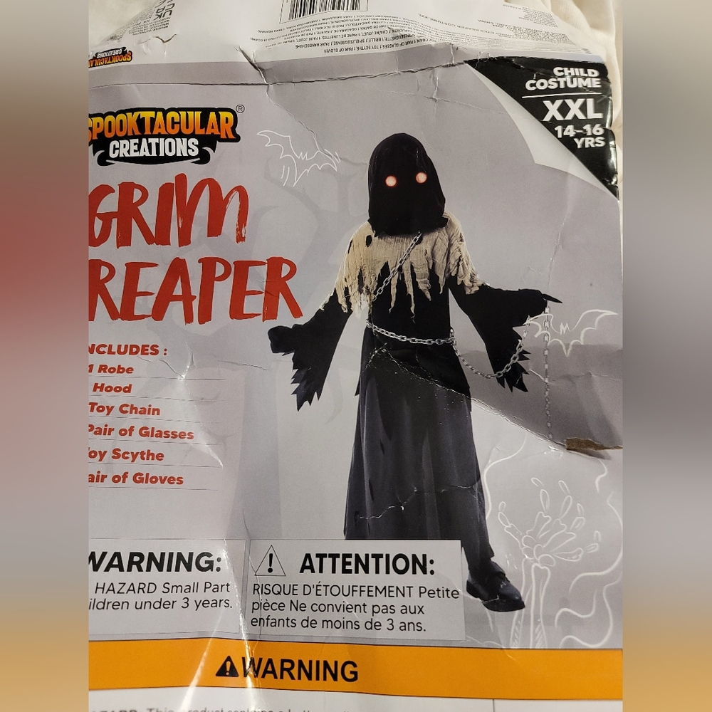 Nwt Grim Reaper Xxl 14 To 16 Yrs